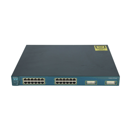 Cisco WSC355024PWREMI-RF | Catalyst 3550 Series 24 x Ports PoE 10/100Base-TX + 2 x Ports SFP (mini-GBIC) Layer 3 Managed 1U Rack-mountable Gigabit Ethernet Network Switch Refurbished - Cisco Systems Inc. refurbished available on Gotodirect