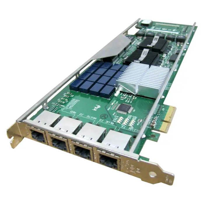 Intel D24262-007 | PRO/1000 PT Quad-Ports RJ-45 1Gb/s 10Base-T/100Base-TX/1000Base-T Gigabit Ethernet PCI Express x4 Bypass Server Network Adapter Refurbished - Intel refurbished available on Gotodirect