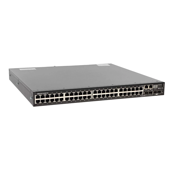 Dell 05T9WN | PowerSwitch N3000 Series N3048 48 x RJ-45 Ports 10/100/1000Base-T + 2 x SFP+ Ports + 2 x Combo SFP Ports 1000Base-T Layer 3 Managed 1U Rack-mountable Gigabit Ethernet Network Switch Refurbished - Dell refurbished available on Gotodirect