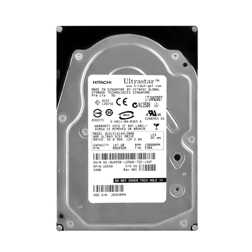 Dell UD558 | 146GB 15000RPM Ultra320 SCSI 80-Pin 3.5-Inch Hard Drive Refurbished - Dell refurbished available on Gotodirect