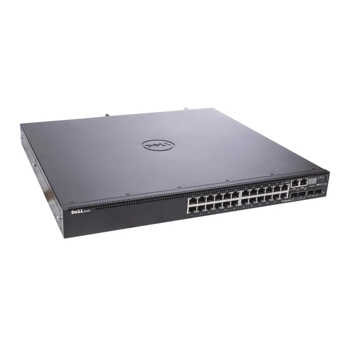Dell MTX2F | S3124 24-Ports 10/100/1000Base-T RJ-45 2-Ports 10GBase-X SFP+ 2-Ports 1000Base-X SFP Combo Layer 3 Managed Rack-mountable 1U Gigabit Ethernet Switch Refurbished - Dell refurbished available on Gotodirect