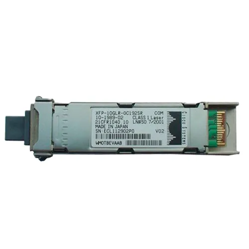 Cisco 10-1989-02 | 10Gb/s 10GBase-LR Single-Mode Fibre 1310nm 10km LC Connector XFP Transceiver Module Refurbished - Cisco Systems Inc. refurbished available on Gotodirect
