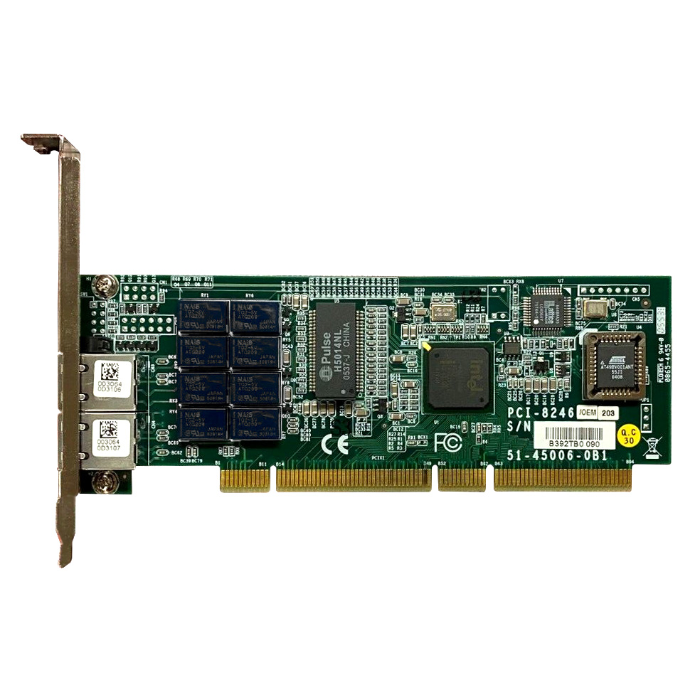 HP 393463-001 | 2-Ports 1Gb/s 100Base-TX/1000Base-T PCI-X Gigabit Ethernet Network Adapter Refurbished - Hewlett-Packard (ou HP en abrégé) refurbished available on Gotodirect
