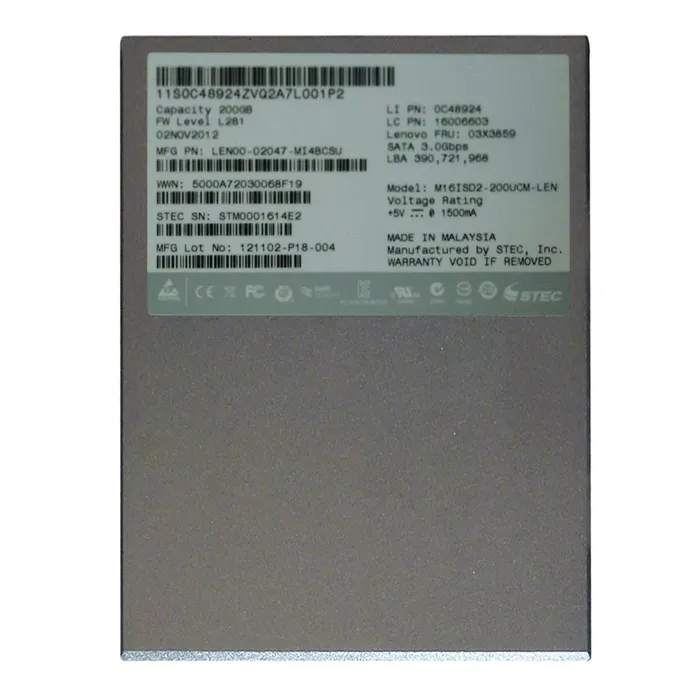 IBM 03X3859 | 200GB Multi-Level Cell SATA 3Gb/s 2.5-Inch Solid State Drive Refurbished -  refurbished available on Gotodirect