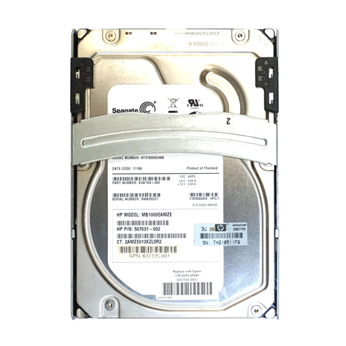 Buy HP 637742-001 | 1TB 7200RPM SATA 3Gb/s NCQ 16MB Cache Hot-Pluggable 3.5-inch Midline Hard Drive Refurbished - $157.06 HP 637742-001 | 1TB 7200RPM SATA 3Gb/s NCQ 16MB Cache Hot-Pluggable 3.5-inch Midline Hard Drive Refurbished - Hewlett-Packard (ou HP en abrégé) refurbished available on Gotodirect