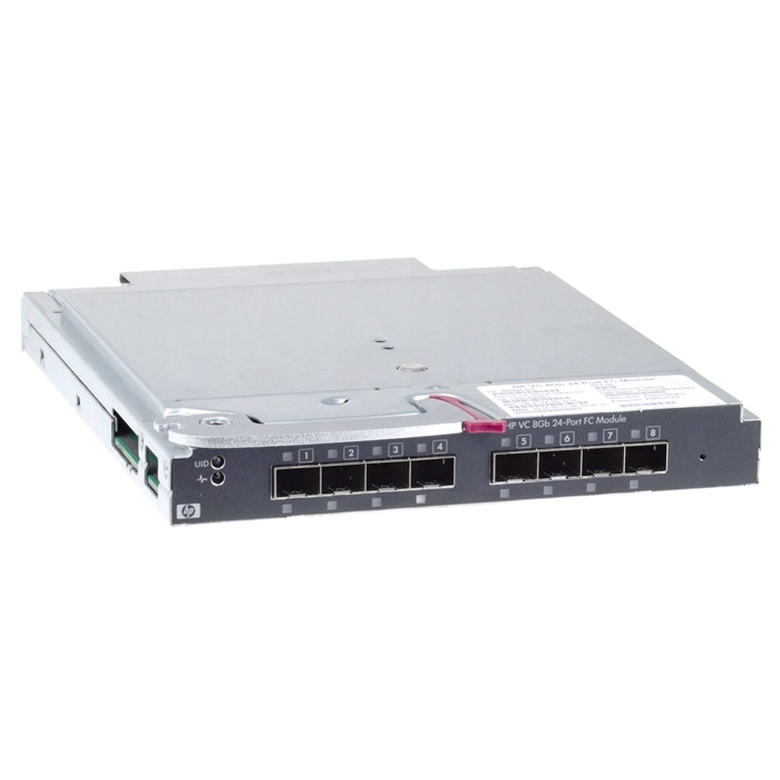 HP 708063-001 | Virtual Connect 8Gb 24 x Ports Fibre Channel Module for C-Class BladeSystem Refurbished - Hewlett-Packard (ou HP en abrégé) refurbished available on Gotodirect