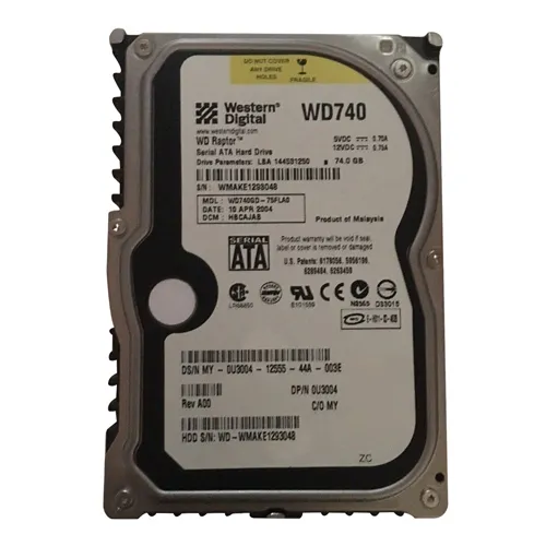 Dell 0U3004 | 74GB 10000RPM SATA 1.5Gb/s 8MB Cache 3.5-Inch Hard Drive Refurbished - Dell refurbished available on Gotodirect