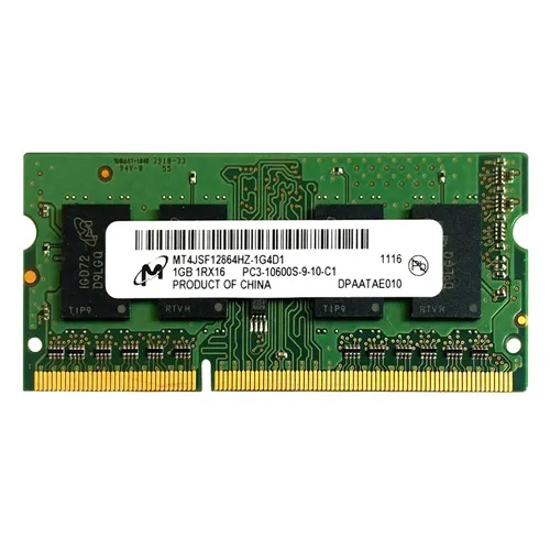 Micron MT4JSF12864HZ-1G4D1 | 1GB DDR3-1333MHz PC3-10600 Non-ECC Unbuffered SODIMM CL9 1Rx16 1.5V 204-Pin Memory Module Refurbished -  refurbished available on Gotodirect