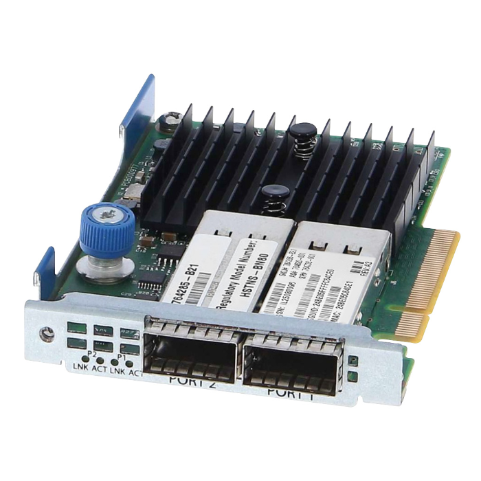 HP 764286-B21 | InfiniBand FDR 544+FLR-QSFP 2 x Ports 10/40Gb QSFP Network Adapter Refurbished - Hewlett-Packard (ou HP en abrégé) refurbished available on Gotodirect