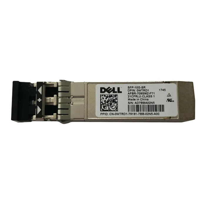Dell AFBR-709SMZ-FT1 | 10Gb/s 10GBase-SW/SR Multi-Mode Fibre 850nm 300m Duplex LC Connector SFP+ Transceiver Module Refurbished - Dell refurbished available on Gotodirect