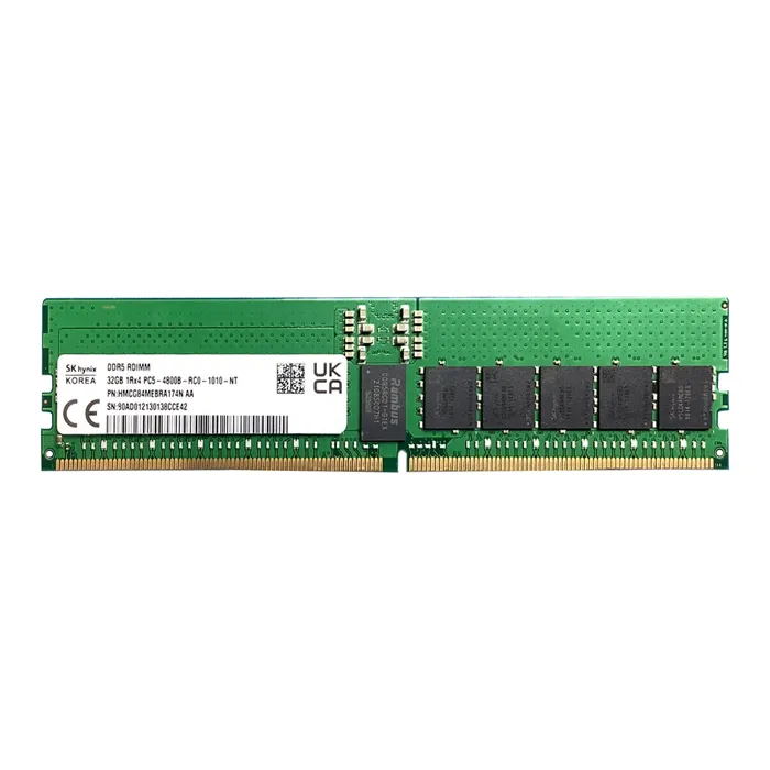 Hynix HMCG84MEBRA174N | 32GB DDR5-4800MHz PC5-38400 ECC Registered RDIMM CL40 2Rx4 1.1V 288-Pin Memory Module Refurbished -  refurbished available on Gotodirect