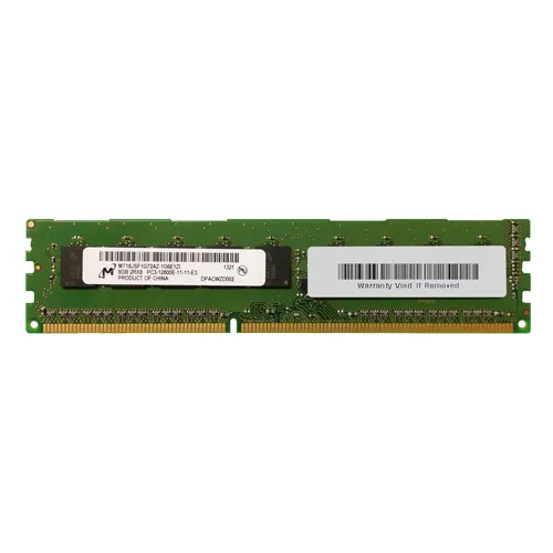 Buy Micron MT18JSF1G72AZ-1G6E1ZI | 8GB DDR3-1600MHz PC3-12800 ECC Unbuffered UDIMM CL11 2Rx8 1.5V 240-Pin Memory Module Refurbished - $118.30 Micron MT18JSF1G72AZ-1G6E1ZI | 8GB DDR3-1600MHz PC3-12800 ECC Unbuffered UDIMM CL11 2Rx8 1.5V 240-Pin Memory Module Refurbished - refurbished available on Gotodirect