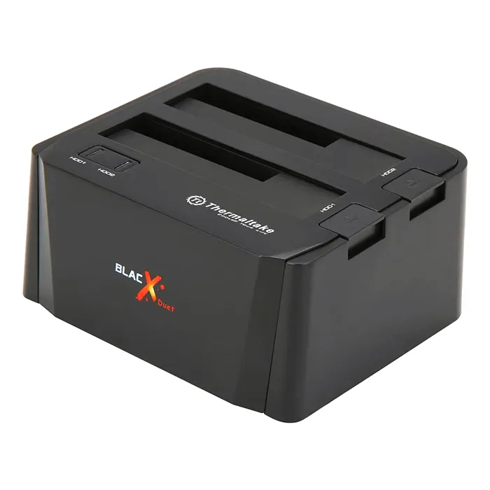 Thermaltake ST0014U-D | BlacX Duet SATA 6Gb/s USB 3.0 Hard Drive Docking Station Refurbished -  refurbished available on Gotodirect