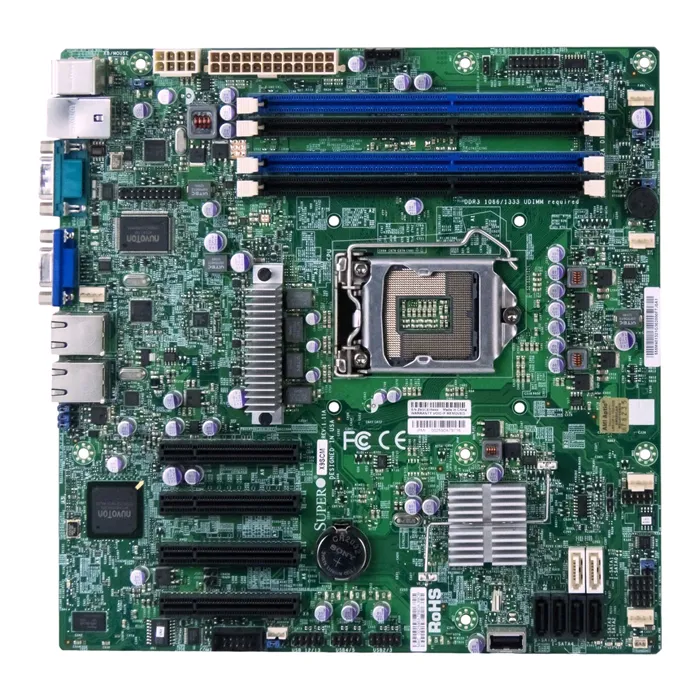 Supermicro X9SCM-IIF-O | Socket LGA1155 Intel C204 PCH Chipset Micro-ATX System Board (Motherboard) Supports Xeon E3-1200/Core i3/Pentium/Celeron DDR3 4x DIMM Refurbished -  refurbished available on Gotodirect