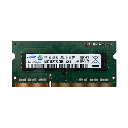 Samsung M471B5773CHS-CK0 | 2GB DDR3-1600MHz PC3-12800 Non-ECC Unbuffered SODIMM CL11 1Rx8 1.5V 204-Pin Memory Module Refurbished - Samsung refurbished available on Gotodirect