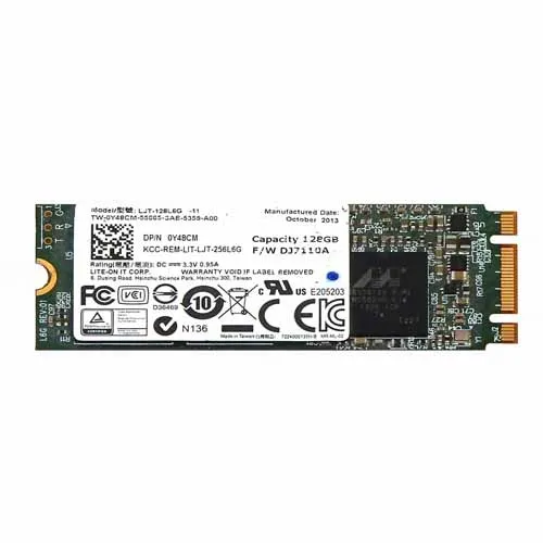 Dell Y48CM | 128GB Multi-Level Cell SATA 6Gb/s M.2 2260 Solid State Drive for Venue 11 Pro Laptops Refurbished - Dell refurbished available on Gotodirect