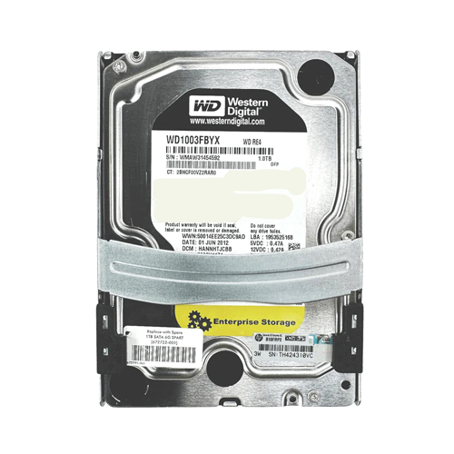 HP 672722-001 | 1TB 7200RPM SATA 6Gb/s LFF Hot-Pluggable 3.5-inch Midline Hard Drive for Gen8/9 ProLiant Server Refurbished - Hewlett-Packard (ou HP en abrégé) refurbished available on Gotodirect