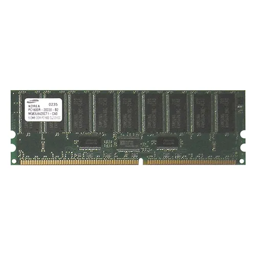 Samsung M383L6420CT1-CA0 | 512MB DDR-200MHz PC1600 ECC Registered RDIMM CL2 1Rx4 2.5V 184-Pin Memory Module Refurbished - Samsung refurbished available on Gotodirect