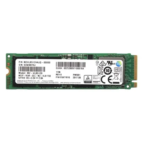 Samsung MZVLB512HAJQ-00000 | PM981 512GB Triple-Level-Cell PCI Express NVMe 3.0 x4 M.2 Solid State Drive Refurbished - Samsung refurbished available on Gotodirect