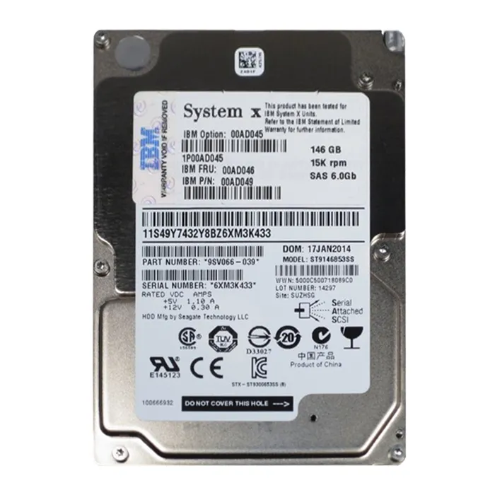 IBM 81Y9944 | 300GB 15000RPM SAS 6Gb/s Hot-Swappable 2.5-Inch Hard Drive Refurbished -  refurbished available on Gotodirect