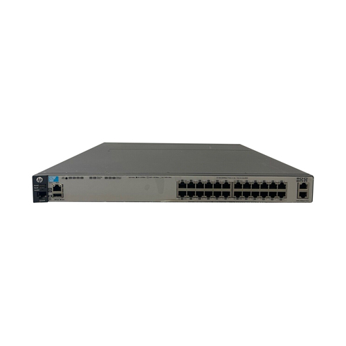 HP J9585-61101 | Aruba 3800 Series 3800-24G-2XG 24 x 10/100/1000Base-T RJ-45 and 2 x 10GBase-T RJ-45 Ports and 1 x Stacking Module Slot Layer 3 Managed Gigabit Ethernet Network Switch Refurbished - Hewlett-Packard (ou HP en abrégé) refurbished available on Gotodirect