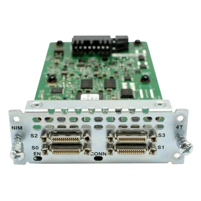 Buy Cisco NIM-4T | 4 x Ports Serial WAN Network Interface Card for 4451-X Router Refurbished - $770.62 Cisco NIM-4T | 4 x Ports Serial WAN Network Interface Card for 4451-X Router Refurbished - Cisco Systems Inc. refurbished available on Gotodirect