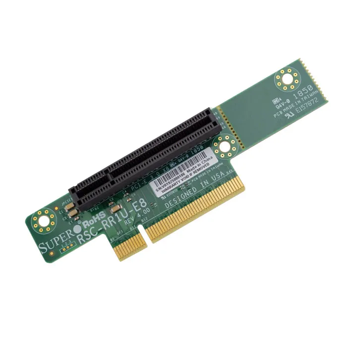 Supermicro RSC-RR1U-E8 | 1 x Slot PCI Express x8 1U Riser Card for SC813 Series Chassis Refurbished -  refurbished available on Gotodirect