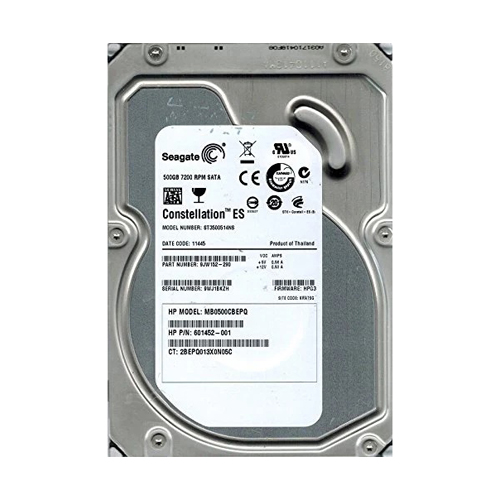 HP MB0500CBEPQ | 500GB 7200RPM SATA 1.5Gb/s NHP 3.5-inch Hard Drive for ProLiant Server Refurbished - Hewlett-Packard (ou HP en abrégé) refurbished available on Gotodirect