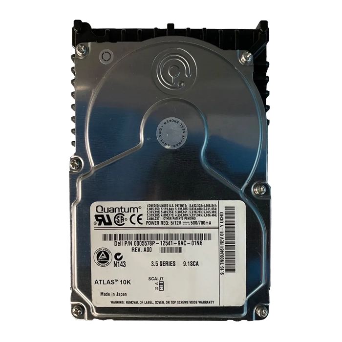 Dell 005578P | 9.1GB 10000RPM Ultra-160 SCSI 80-Pin 2MB Cache 3.5-Inch Internal Hard Drive Refurbished - Dell refurbished available on Gotodirect