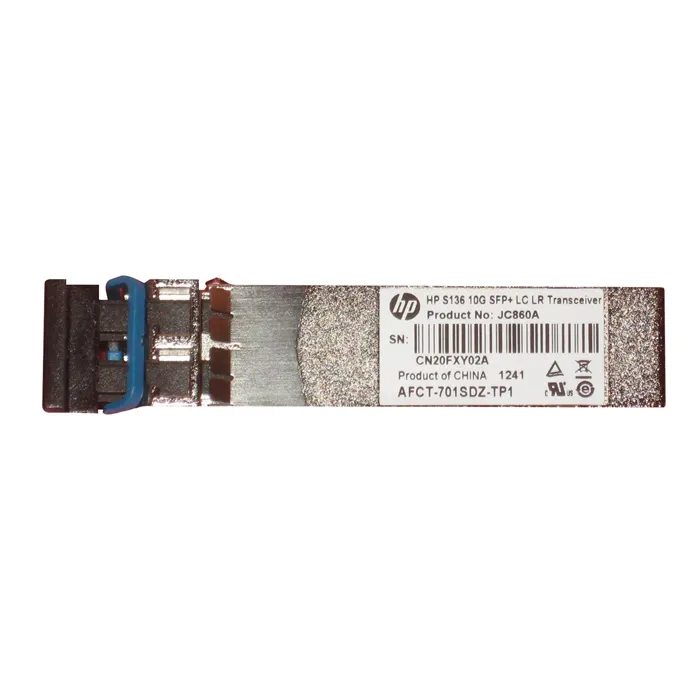 HP JC860-61001 | S136 10Gb/s 10GBase-LR Single-Mode Fibre 1310nm 10km Duplex LC Connector SFP+ Transceiver Module Refurbished - Hewlett-Packard (ou HP en abrégé) refurbished available on Gotodirect