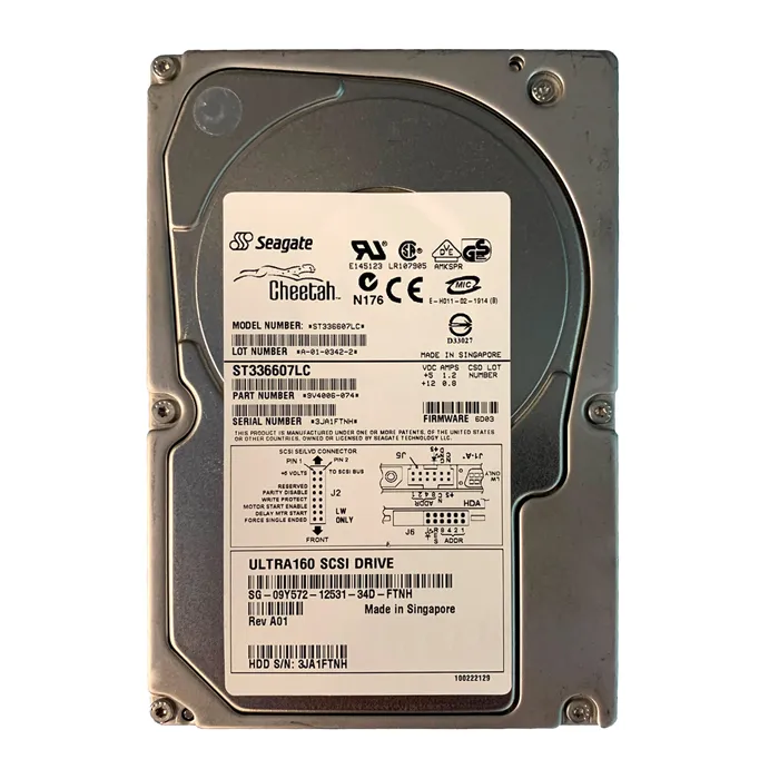 Seagate 9V4006-074 | Cheetah 10K.6 Series 36GB 10000RPM Ultra320 SCSI 8MB Cache 80-Pin 3.5-Inch Hard Drive Refurbished - Seagate refurbished available on Gotodirect