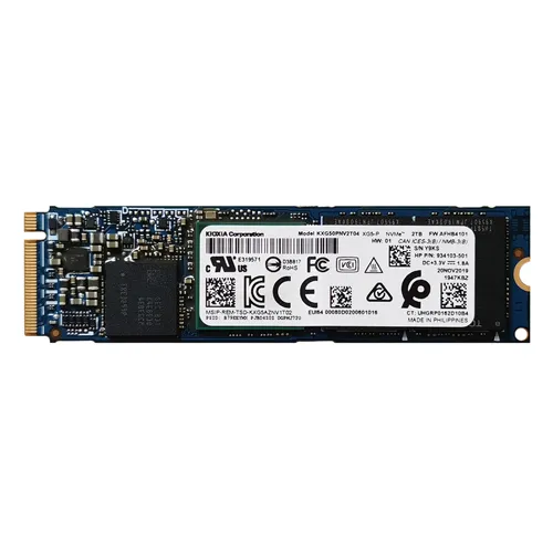 KIOXIA KXG50PNV2T04 | XG5-P Series 2TB Triple-Level Cell PCI Express 3.0 x4 NVMe M.2 2280 Solid State Drive Refurbished -  refurbished available on Gotodirect