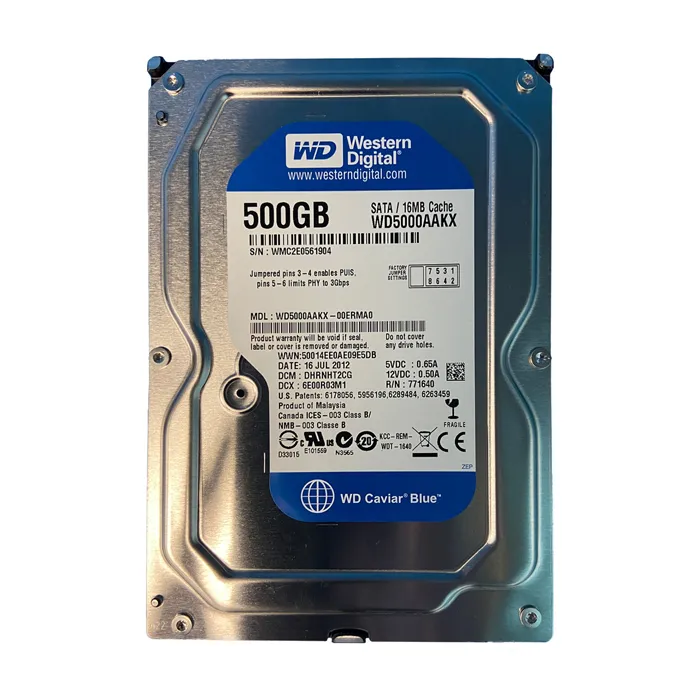 Buy Western Digital WD5000AAKX-00ERMA0 | Caviar Blue 500GB 7200RPM SATA 6Gb/s 16MB Cache 3.5-Inch Hard Drive Refurbished - $171.76 Western Digital WD5000AAKX-00ERMA0 | Caviar Blue 500GB 7200RPM SATA 6Gb/s 16MB Cache 3.5-Inch Hard Drive Refurbished - Western Digital refurbished available on Gotodirect