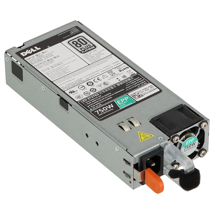 Dell 700-013536-0100 | 750-Watt 100-240V AC 10A 50-60Hz 80-Plus Platinum Hot-Plug Redundant Power Supply for PowerEdge R530/R630/R730XD/T430/T630 Servers Refurbished - Dell refurbished available on Gotodirect