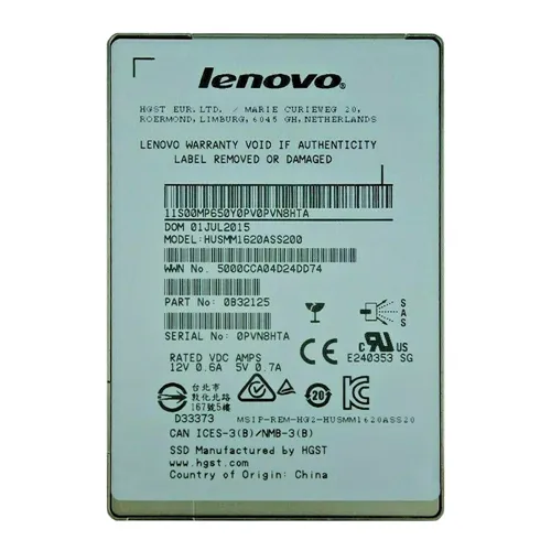 HGST HUSMM1620ASS200 | Ultrastar SSD1600MM Series 200GB Multi-Level Cell SAS 12Gb/s Mainstream Endurance (Crypro Sanitize) 2.5-inch Solid State Drive Refurbished - HGST (a subsidiary of Western Digital) refurbished available on Gotodirect