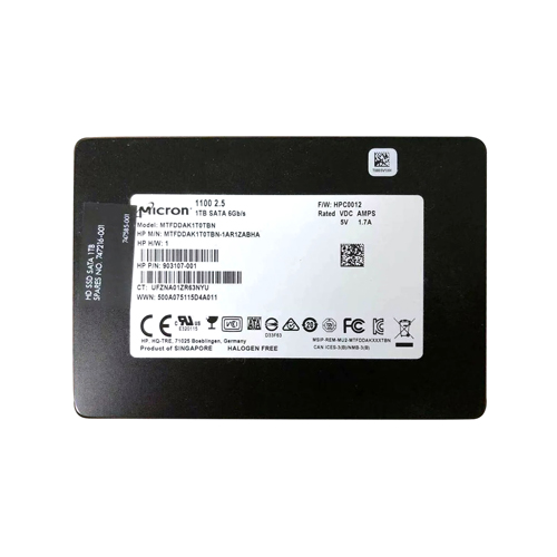 HP 903107-001 | 1TB SATA 6Gb/s 2.5-Inch Solid State Drive Refurbished - Hewlett-Packard (ou HP en abrégé) refurbished available on Gotodirect