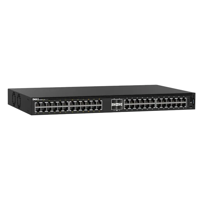 Dell N1148P-ON | EMC PowerSwitch N1100 Series N1148P-ON 24 x 10/100/1000Base-T RJ-45 PoE+ and 24 x 10/100/1000Base-T RJ-45 and 4 x SFP+ Ports Layer 2 Managed Gigabit Ethernet Network Switch Refurbished - Dell refurbished available on Gotodirect