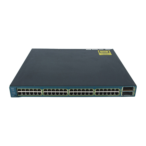 Buy Cisco WS-C3560E-48PDS-RF | Catalyst 3560E Series 3560E-48P 48 x RJ-45 Ports PoE+ 10/100/1000Base-T + 2 x SFP+ X2 Based Ports Layer 3 Managed Rack-mountable Gigabit Ethernet Network Switch Refurbished - $285.00 Cisco WS-C3560E-48PDS-RF | Catalyst 3560E Series 3560E-48P 48 x RJ-45 Ports PoE+ 10/100/1000Base-T + 2 x SFP+ X2 Based Ports Layer 3 Managed Rack-mountable Gigabit Ethernet Network Switch Refurbished - Cisco Systems Inc. refurbished available on Gotodirect