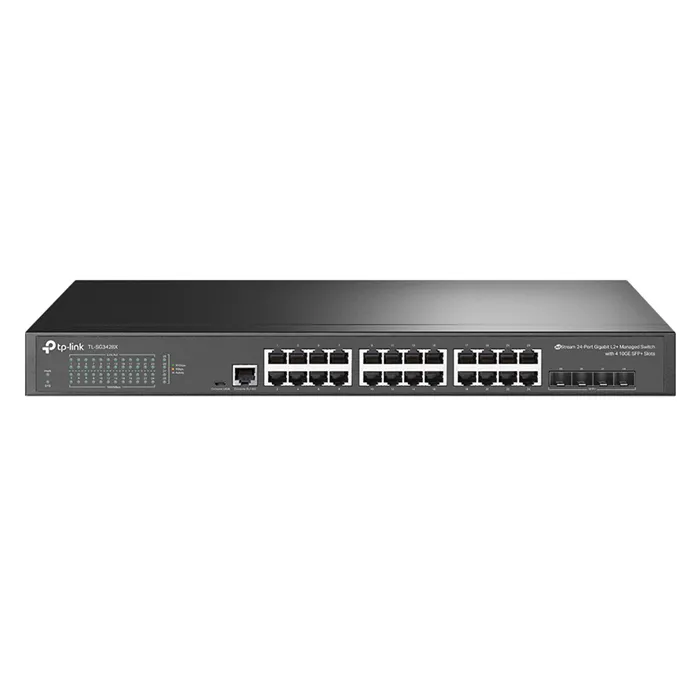 TP-LINK TL-SG3428X | JetStream 24-Port Gigabit L2+ Managed Switch with 4 10GE SFP+ Slots Refurbished - TP-Link refurbished available on Gotodirect