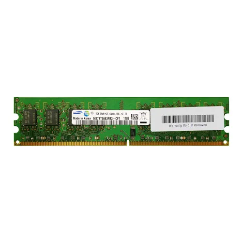Samsung M378T5663FB3-CF7 | 2GB DDR2-800MHz PC2-6400 Non-ECC Unbuffered UDIMM CL6 2Rx8 1.8V 240-Pin Memory Module Refurbished - Samsung refurbished available on Gotodirect