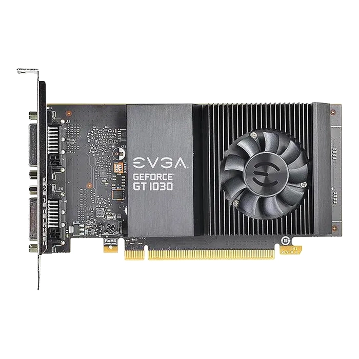 EVGA 02G-P4-6338-KR | NVIDIA GeForce GT 1030 SC Single Slot 2GB GDDR5 2DVI PCI-Express Video Graphics Card Refurbished - EVGA refurbished available on Gotodirect