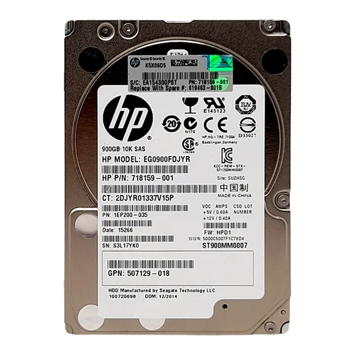 Seagate ST900MM0007 | Enterprise Performance 10K.7 900GB 10000RPM SAS 6Gb/s Hot-Pluggable 4MB Cache 2.5-Inch Hard Drive Refurbished - Seagate refurbished available on Gotodirect
