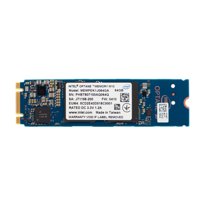 Intel MEMPEK1J064GA | Optane Memory M10 Series 64GB 3D Xpoint PCI Express 3.0 x2 NVMe M.2 2280 Internal Solid State Drive Refurbished - Intel refurbished available on Gotodirect