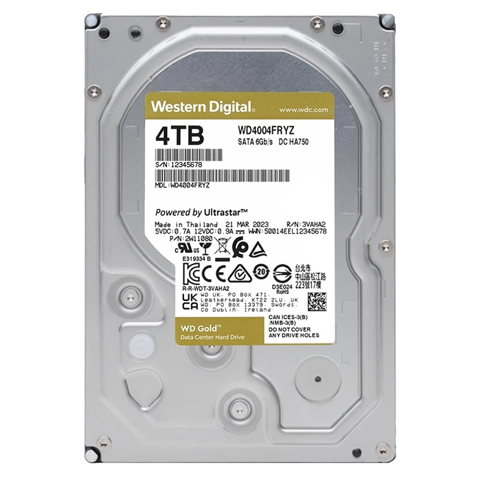 Buy Western Digital WD4004FRYZ | Gold Air 4TB 3.5-inch 6GB/s SATA 7200RPM 256MB Cache 512e Enterprise Class Hard Drive Refurbished - $533.08 Western Digital WD4004FRYZ | Gold Air 4TB 3.5-inch 6GB/s SATA 7200RPM 256MB Cache 512e Enterprise Class Hard Drive Refurbished - Western Digital refurbished available on Gotodirect