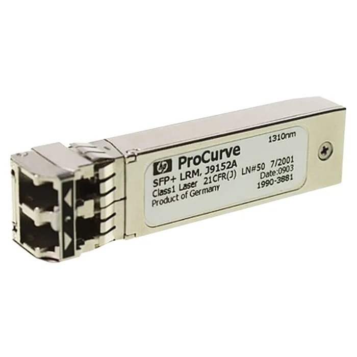 HP 1990-3881 | ProCurve X132 10Gb/s 10GBase-LRM Multi-Mode Fibre 1310nm 220m Duplex LC Connector SFP+ Transceiver Module Refurbished - Hewlett-Packard (ou HP en abrégé) refurbished available on Gotodirect