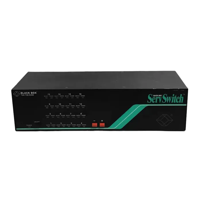 Black Box SW725A-R3 | Servswitch 16 To 1 Full 13.2 X 4.5 X 3.5 Refurbished -  refurbished available on Gotodirect