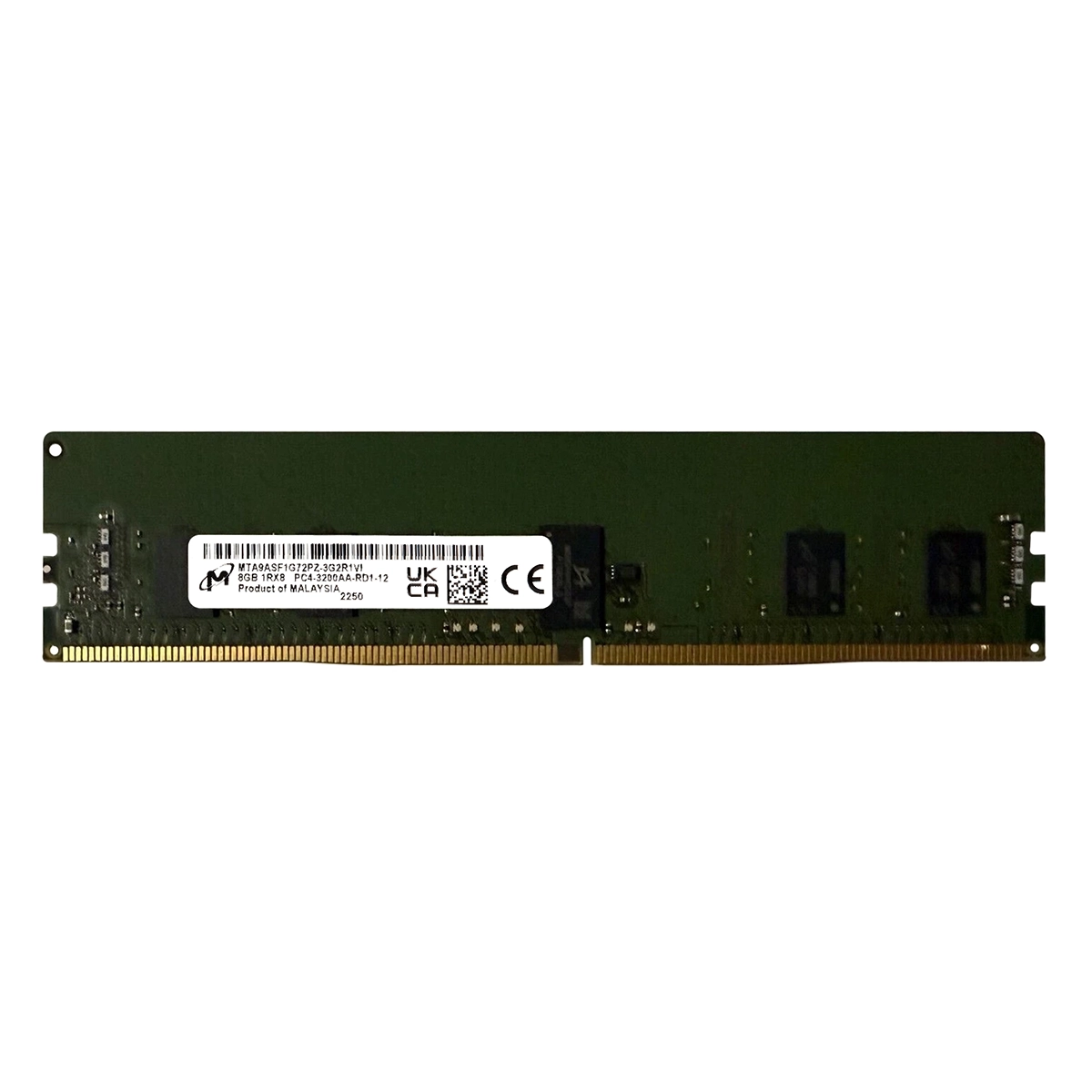 Buy Micron MTA9ASF1G72PZ-3G2R1VI | 8GB DDR4-3200MHz PC4-25600 ECC Registered RDIMM CL22 1Rx8 1.2V 288-Pin Memory Module Refurbished - $194.53 Micron MTA9ASF1G72PZ-3G2R1VI | 8GB DDR4-3200MHz PC4-25600 ECC Registered RDIMM CL22 1Rx8 1.2V 288-Pin Memory Module Refurbished - refurbished available on Gotodirect