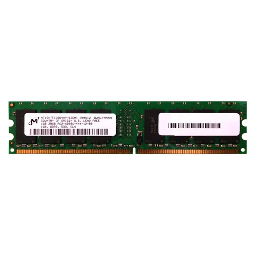 Buy Micron MT16HTF12864AY-53EA1 | 1GB DDR2-533MHz PC2-4200 Non-ECC Unbuffered UDIMM CL4 2Rx8 1.8V 240-Pin Memory Module Refurbished - $103.85 Micron MT16HTF12864AY-53EA1 | 1GB DDR2-533MHz PC2-4200 Non-ECC Unbuffered UDIMM CL4 2Rx8 1.8V 240-Pin Memory Module Refurbished - refurbished available on Gotodirect