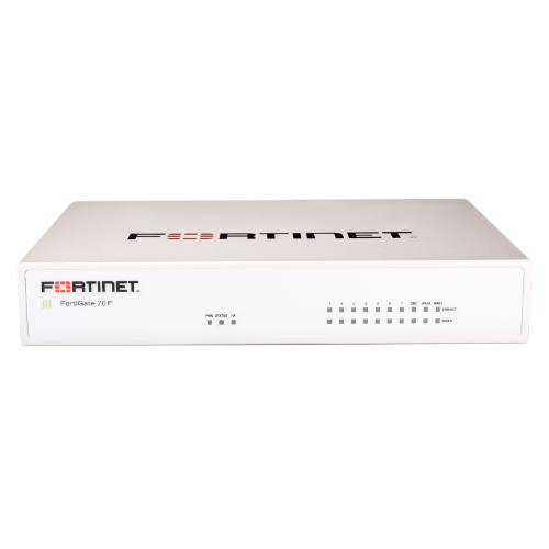 Fortinet FG-70F-BDL-950-12 | FortiGate FG-70F 2 x GE RJ45 WAN Ports + 1 x GE RJ45 DMZ Port + 2 x GE RJ45 FortiLink Ports + 5 x GE RJ45 Internal Ports Network Security Firewall Appliance Refurbished - Fortinet refurbished available on Gotodirect