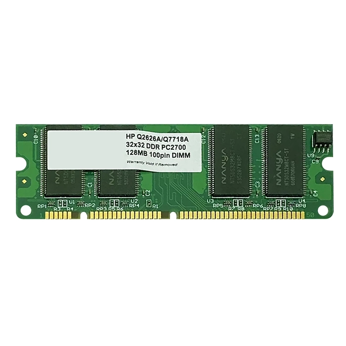 Buy HP Q2626A | 128MB DDR-266MHz PC-2100 Non-ECC Unbuffered UDIMM CL2.5 2Rx8 2.5V 184-Pin Memory Refurbished - $78.81 HP Q2626A | 128MB DDR-266MHz PC-2100 Non-ECC Unbuffered UDIMM CL2.5 2Rx8 2.5V 184-Pin Memory Refurbished - Hewlett-Packard (ou HP en abrégé) refurbished available on Gotodirect